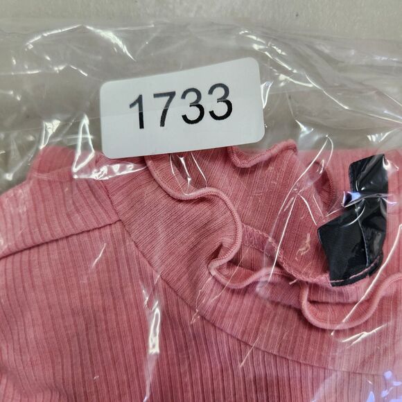 Torrid Womens Plus Ribbed Sleeveless Top Size 2X Pink Mature Layering Ruffle - Picture 10 of 11